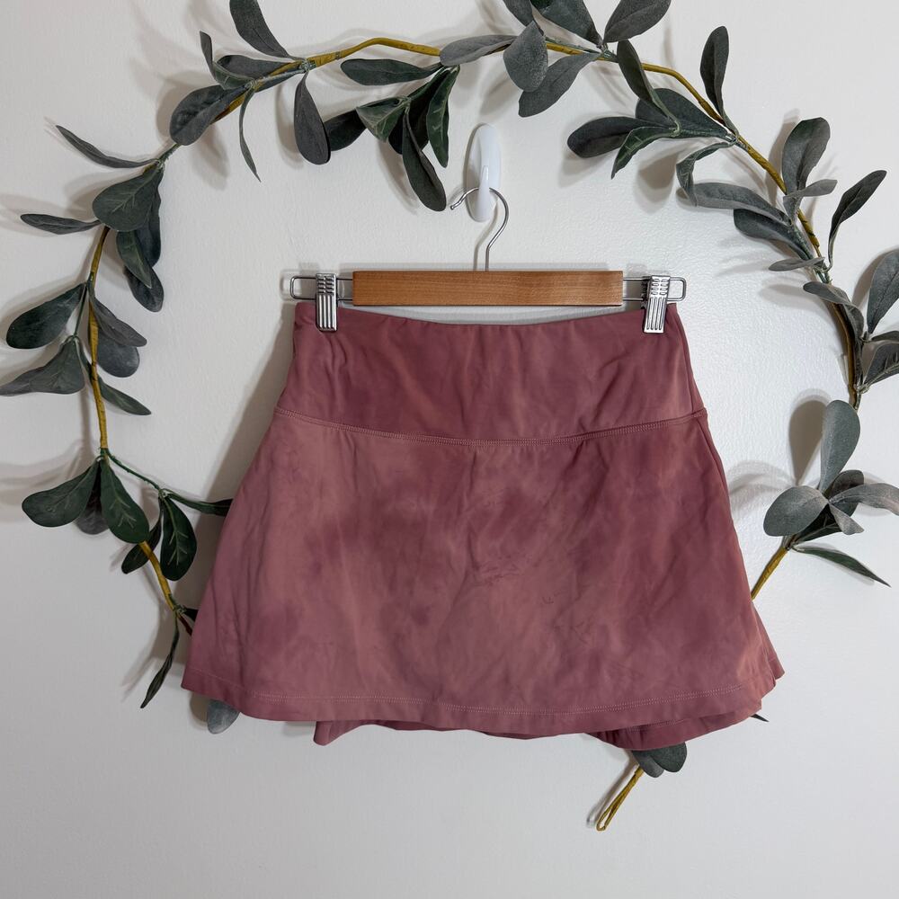 Pink Tie Dye Athletic Skort